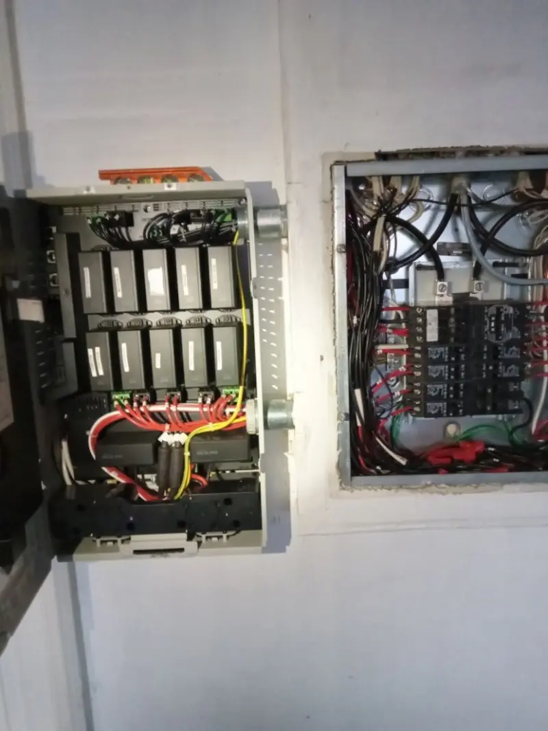 Electrical panel upgrade completed for Electrical Inspection in Jeffersonville
